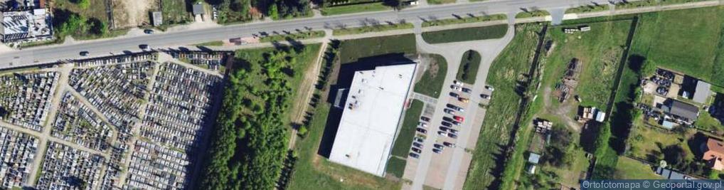 Zdjęcie satelitarne Calypso Piastowska