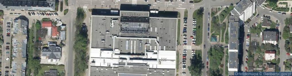 Zdjęcie satelitarne Punkt montaży i napraw anten Cyfra+ nc+ CANAL+ Polsat Wrocław