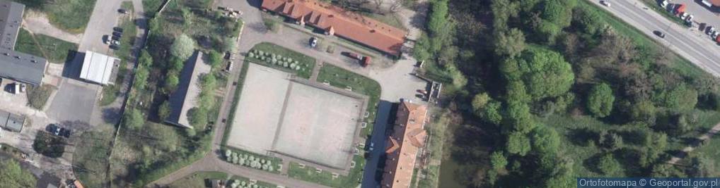 Zdjęcie satelitarne Bursa Akademicka w Przysieku