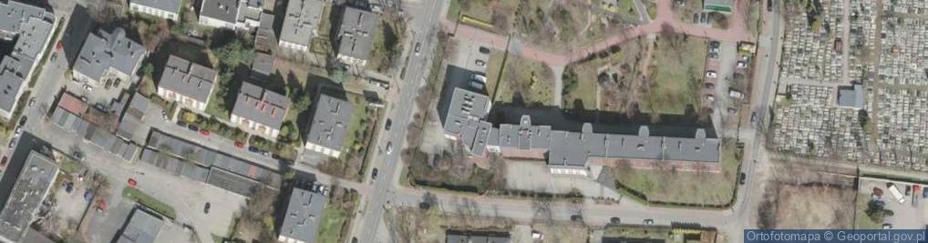 Zdjęcie satelitarne Caritas Archidiecezji Katowickiej