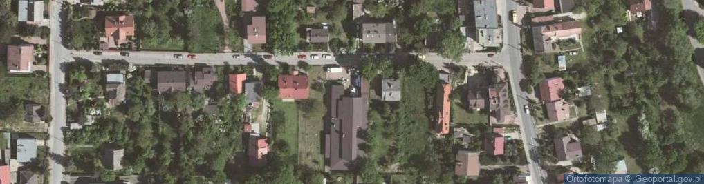 Zdjęcie satelitarne Caritas Archidiecezji Krakowskiej