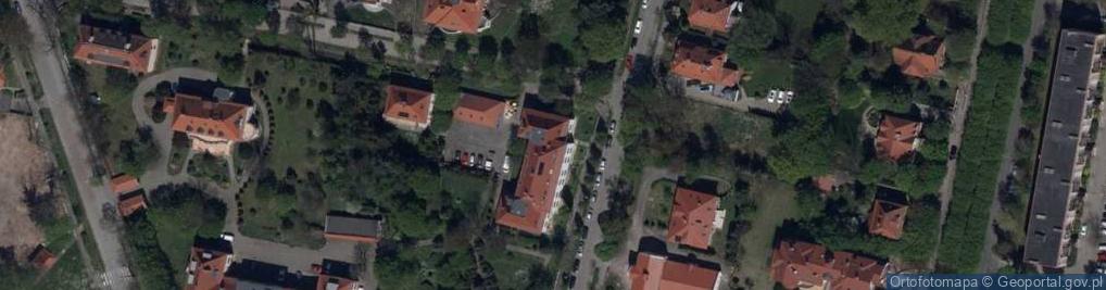 Zdjęcie satelitarne Caritas Diecezji Legnickiej