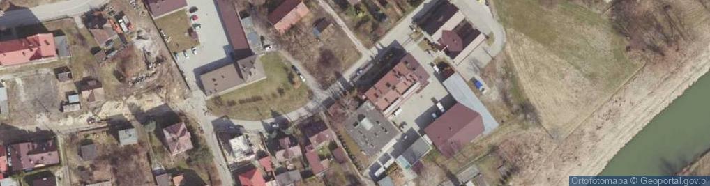 Zdjęcie satelitarne Caritas Diecezji Rzeszowskiej