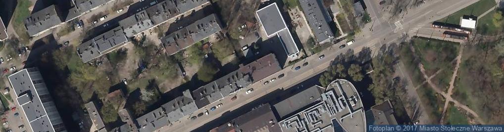Zdjęcie satelitarne Caritas Diecezji Warszawsko-Praskiej