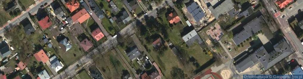 Zdjęcie satelitarne Dom Samotnej Matki Bezpieczna Przystań w Zielonce