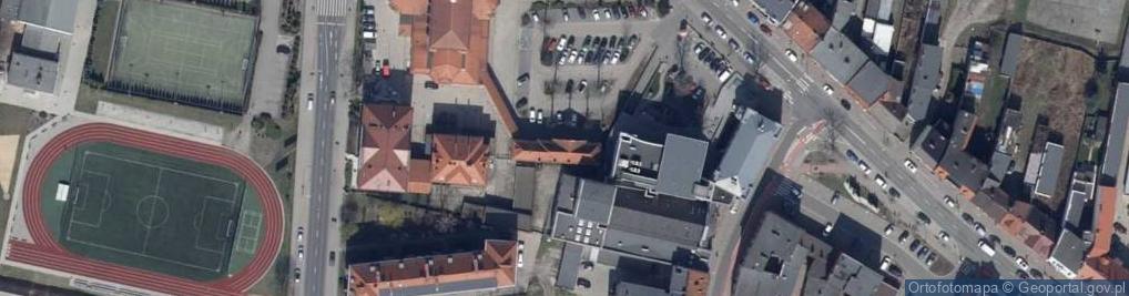 Zdjęcie satelitarne Stacja Opieki - Punkt medyczny Caritas Diecezji Kaliskiej