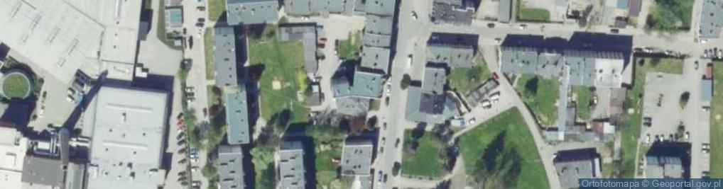 Zdjęcie satelitarne Stacja opieki