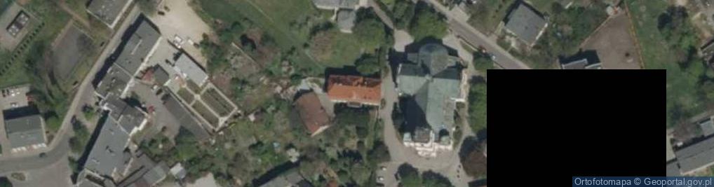 Zdjęcie satelitarne Świetlica przy parafii św. Wawrzyńca