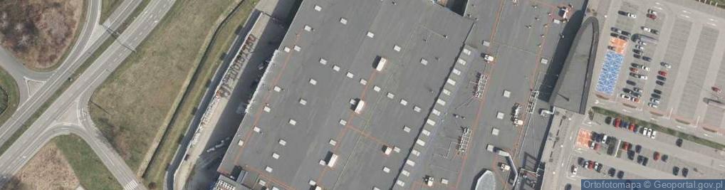 Zdjęcie satelitarne Carrefour - Stacja paliw