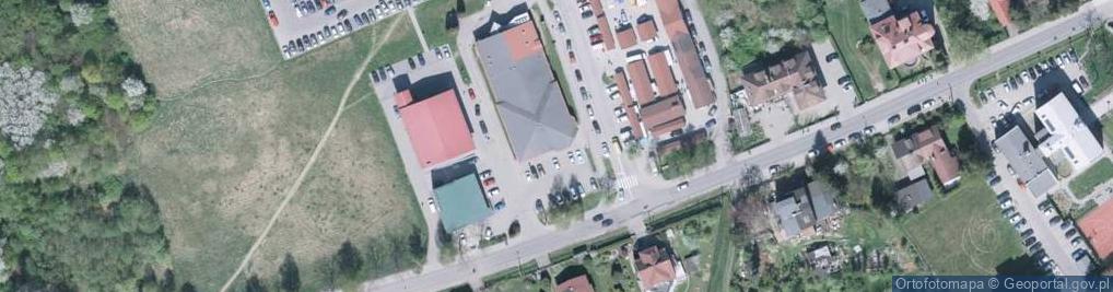 Zdjęcie satelitarne Carrefour Market