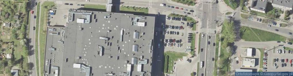 Zdjęcie satelitarne Carrefour Market