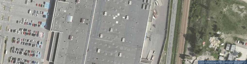 Zdjęcie satelitarne Carrefour