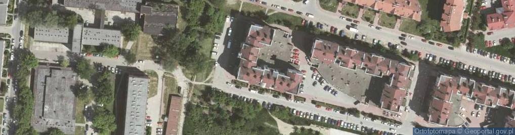 Zdjęcie satelitarne Catering Zielony Smok - Kraków