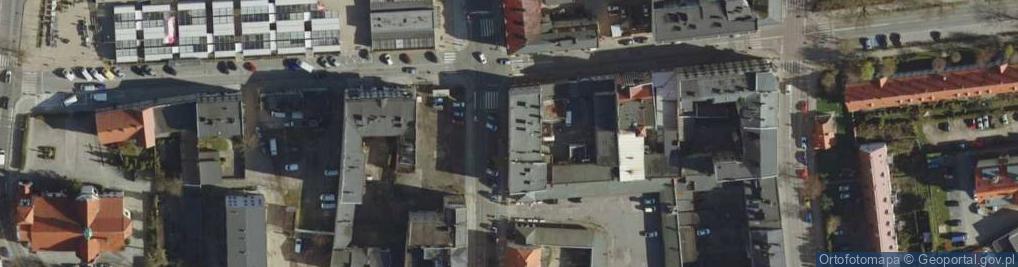 Zdjęcie satelitarne Wyroby Garmażeryjne Katering Koniczynka