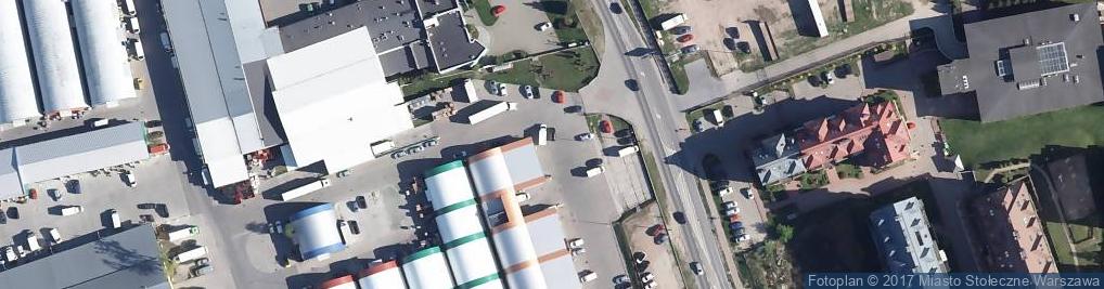 Zdjęcie satelitarne Agro Technika S.A. Praska Giełda Spożywcza