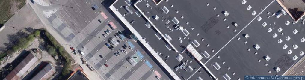 Zdjęcie satelitarne Auchan Bydgoszcz