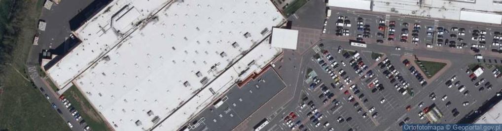Zdjęcie satelitarne Auchan Legnica