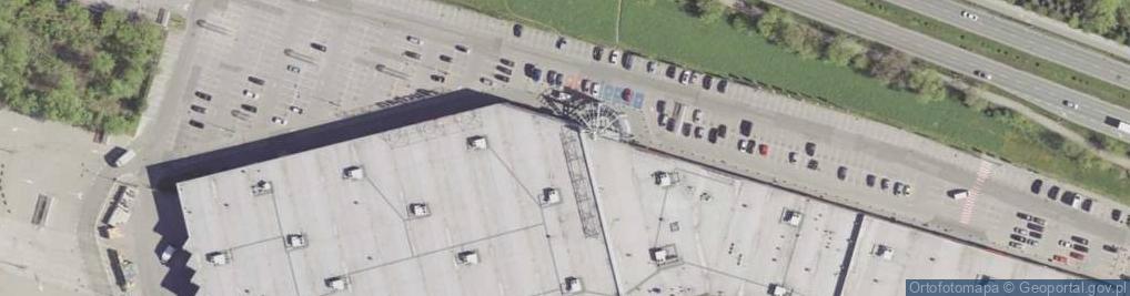Zdjęcie satelitarne Centrum Handlowe ECHO w Radomiu