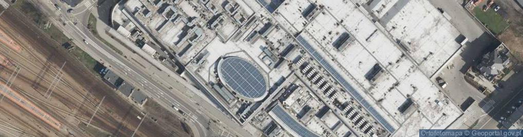 Zdjęcie satelitarne Centrum Handlowe Forum