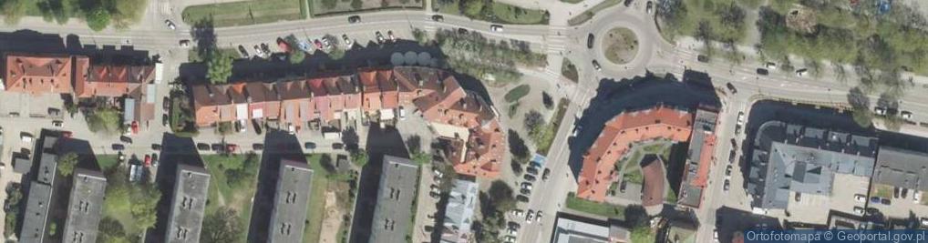 Zdjęcie satelitarne Centrum Handlowe GUZ