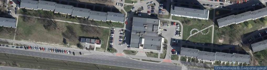 Zdjęcie satelitarne Centrum Handlowe Piaski