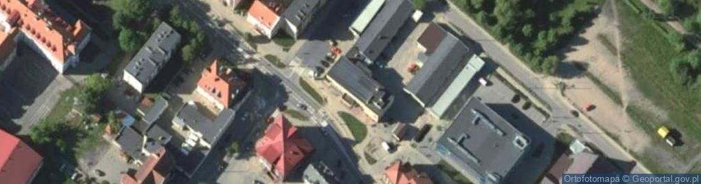 Zdjęcie satelitarne Centrum Handlowe Rdt