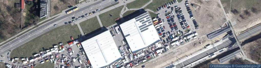 Zdjęcie satelitarne Centrum Handlowe RETKINIA