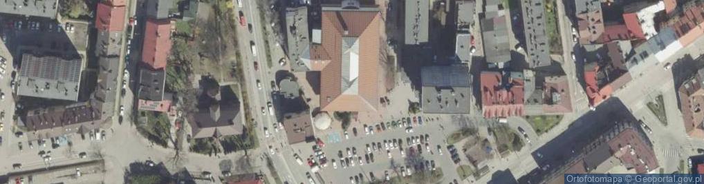 Zdjęcie satelitarne Centrum Handlowe Świt