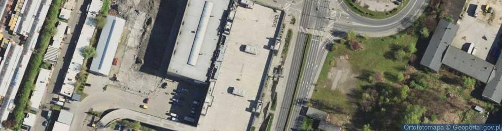 Zdjęcie satelitarne Centrum Handlowe Załęże