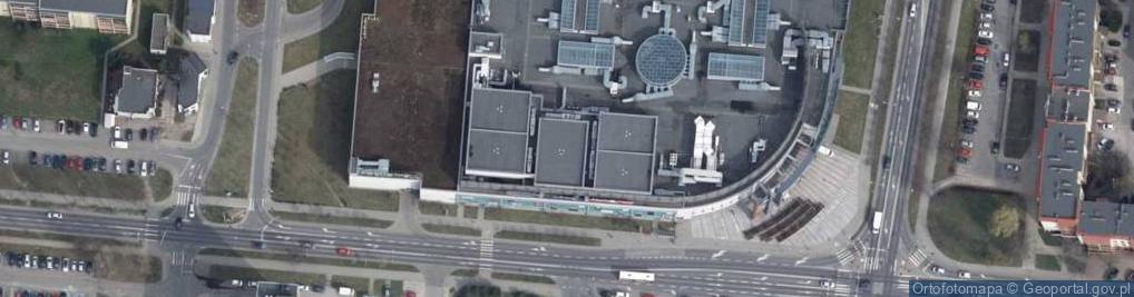 Zdjęcie satelitarne Focus Mall Piotrków Trybunalski