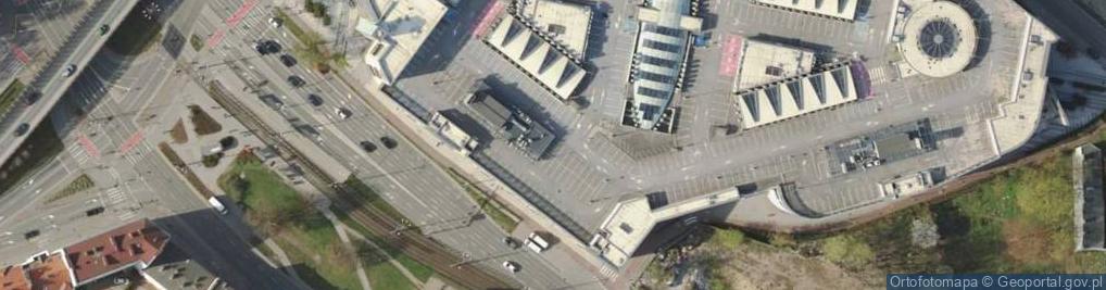 Zdjęcie satelitarne Galeria Bałtycka