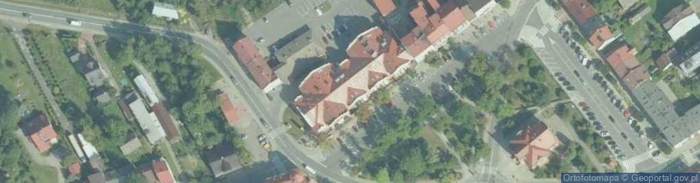 Zdjęcie satelitarne Galeria Jordanowska
