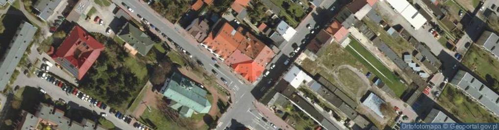 Zdjęcie satelitarne Galeria Łowicka