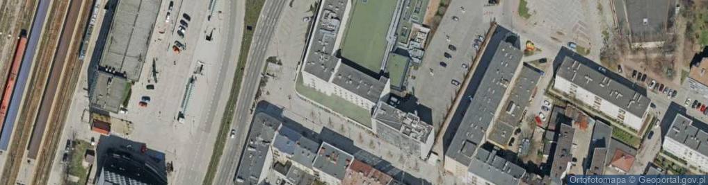 Zdjęcie satelitarne Pasaż Zielony