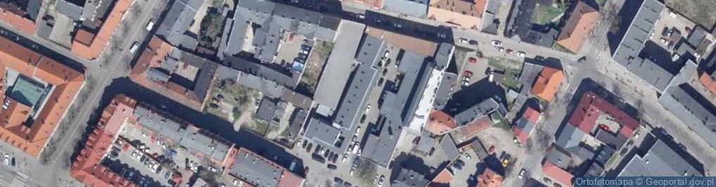 Zdjęcie satelitarne Pawilon handlowy