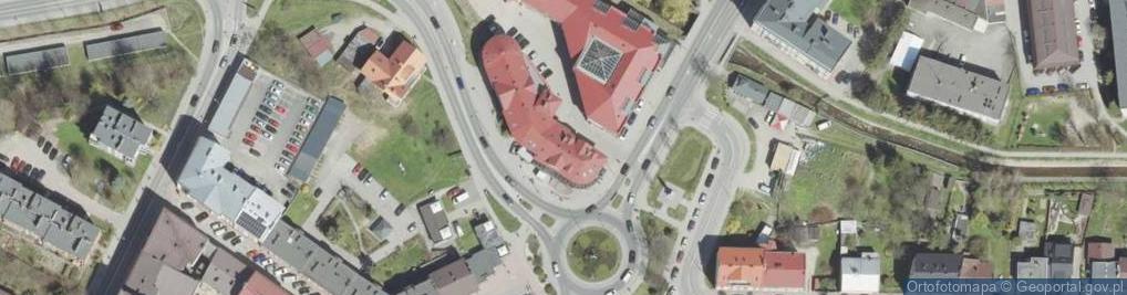 Zdjęcie satelitarne Rondo Center