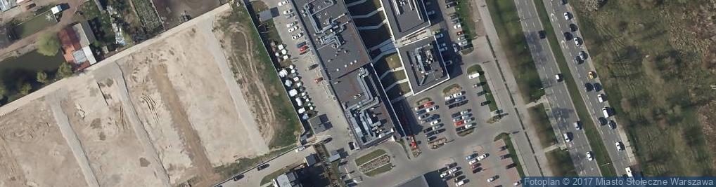 Zdjęcie satelitarne Street Mall Vis à Vis Wilanów