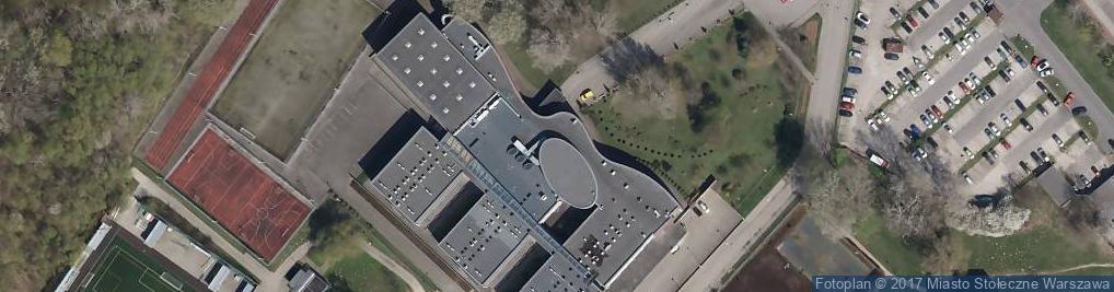 Zdjęcie satelitarne Białołęcki Ośrodek Kultury