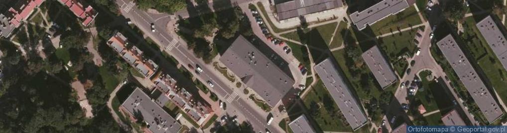 Zdjęcie satelitarne Bogatyński Ośrodek Kultury