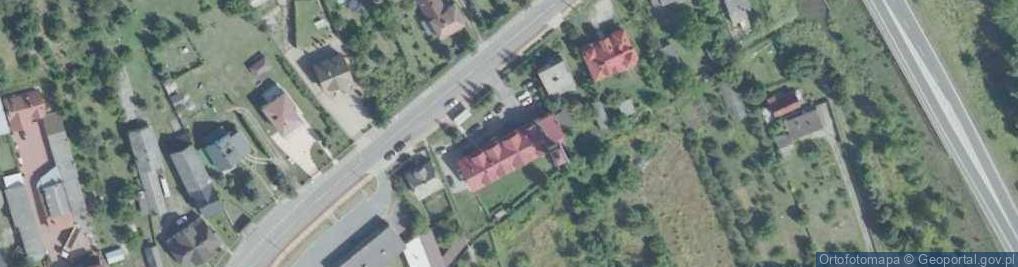 Zdjęcie satelitarne Centrum Kultury i Aktywności Lokalnej w Brodach