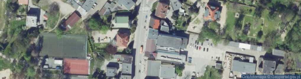Zdjęcie satelitarne Centrum Kultury i Rekreacji