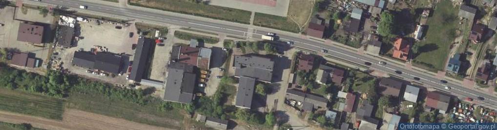 Zdjęcie satelitarne Centrum Kultury w Annopolu