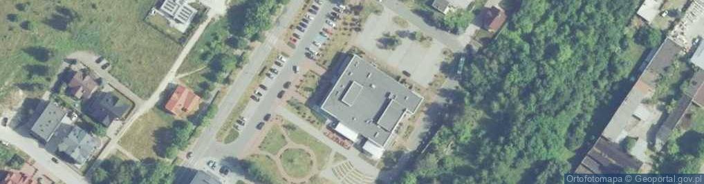 Zdjęcie satelitarne Centrum Kultury w Jędrzejowie
