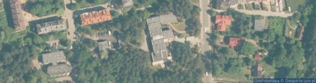 Zdjęcie satelitarne Centrum kultury