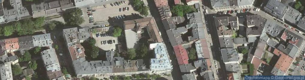 Zdjęcie satelitarne Centrum Młodzieży im. dr. Henryka Jordana