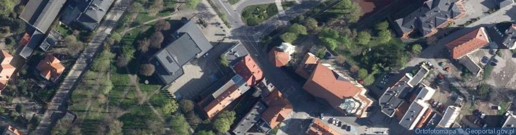 Zdjęcie satelitarne Dizerżoniowski Ośrodek Kultury