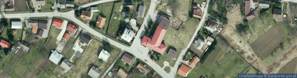Zdjęcie satelitarne Dom Kultury w Biskupicach Radłowskich