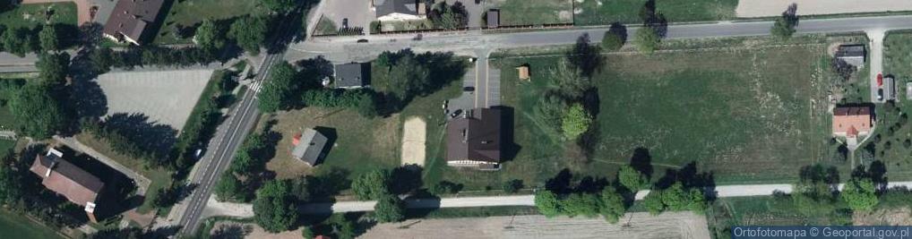 Zdjęcie satelitarne Dom kultury w Turowie