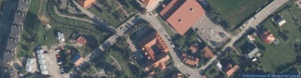 Zdjęcie satelitarne Dzierzgoński Ośrodek Kultury