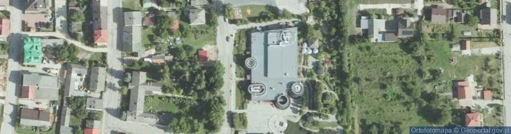 Zdjęcie satelitarne Europejskie Centrum Bajki im Koziołka Matołka w Pacanowie